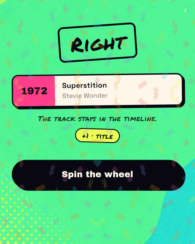 The “Right” verdict after a well-placed track.
